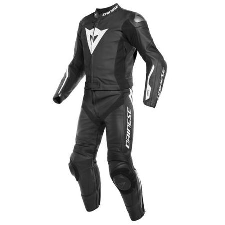 Dainese D-AIR Lederkombi 2-tlg. AVRO - schwarz-schwarz-we...