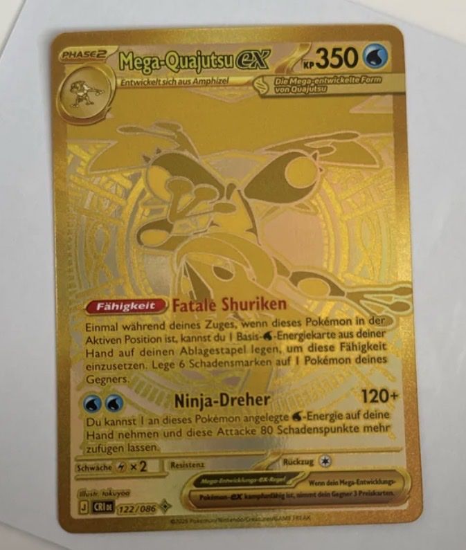 Karten: Mega Quajutsu Ex 122/086 – Neu und originalverpackt aus Buttikon SZ von vxl_5n6d