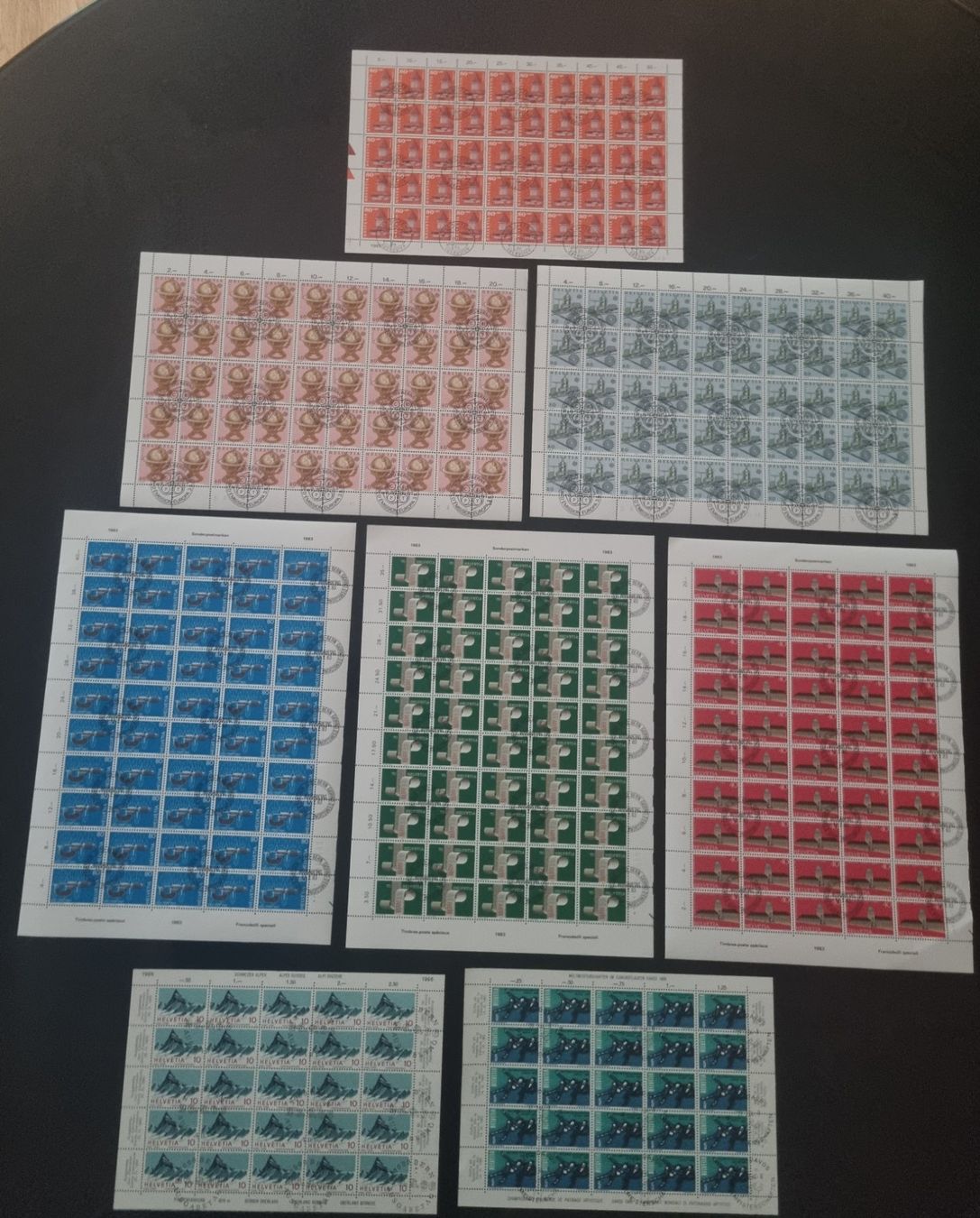 Tous les timbres: diverse CH  Bogen mit ET Stempel : KP 365.-- – D'occasion à Gümligen par Geniusbuy