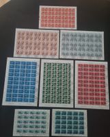 diverse CH  Bogen mit ET Stempel : KP 365.--