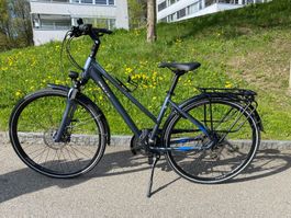 Damen Bike Marke Bulls mit Extras Topzustand anthrazit-blau