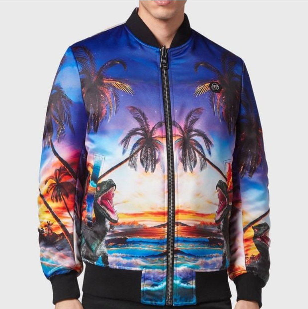 Philipp Plein Jacken: Philipp Plein Bomberjacke – Gebraucht aus Altstätten SG von Mariapestozza