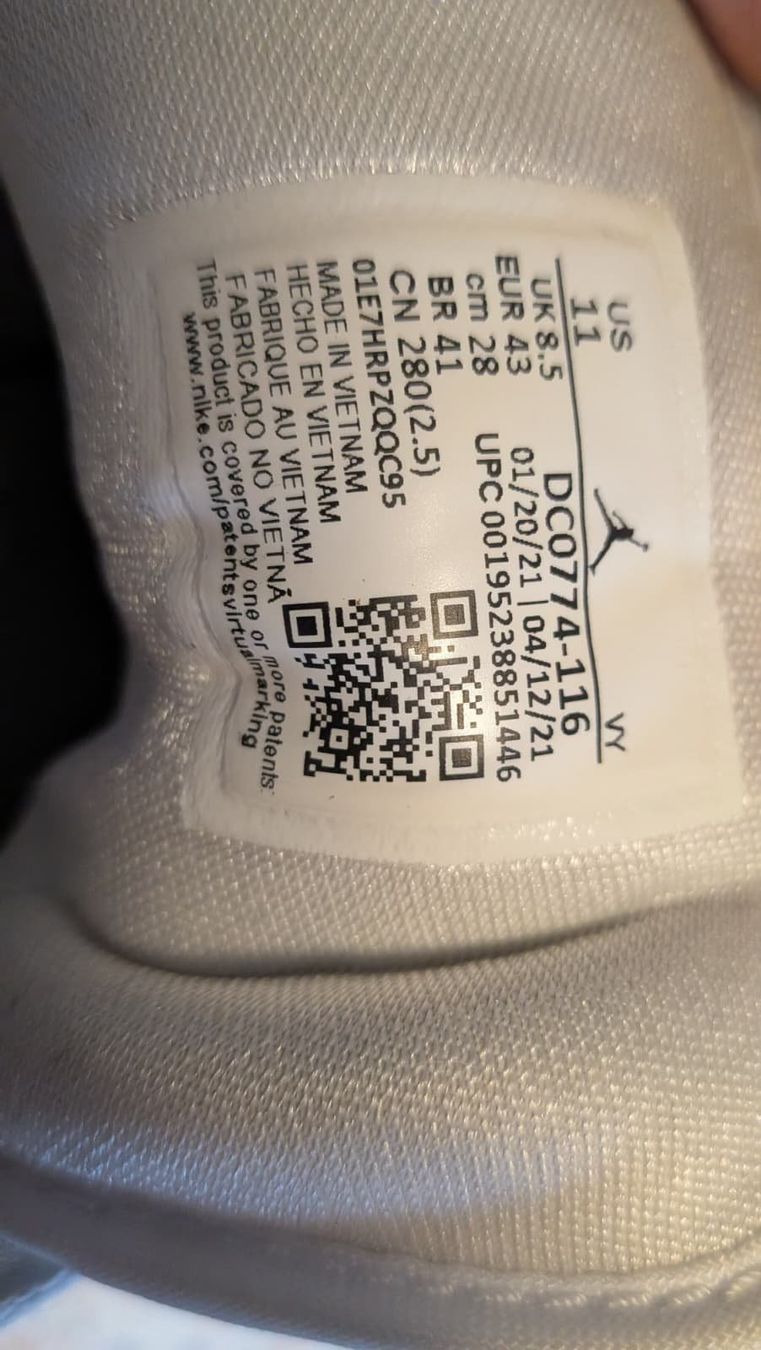 Jordan Scarpe da uomo: Jordan Air 1 Low Braun-Weiss – Usato da Bürglen TG venduto da dan_zy87 3