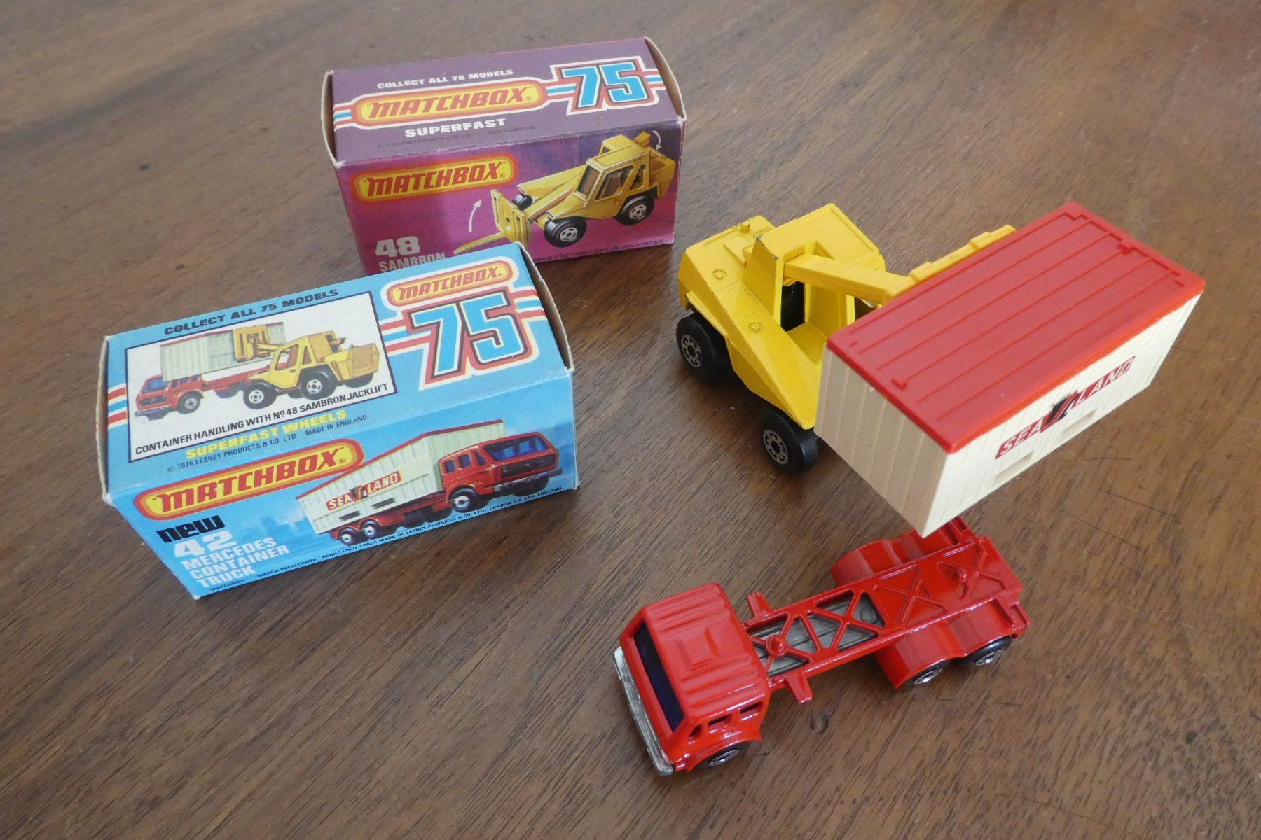Matchbox Modellini d'auto: Matchbox Superfast mit Box Nr. 42 und 48 – Nuovo e nell'imballaggio originale da Buochs venduto da hifipadi 7
