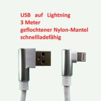 Lade-/Datenkabel für Lightning, 3 Meter