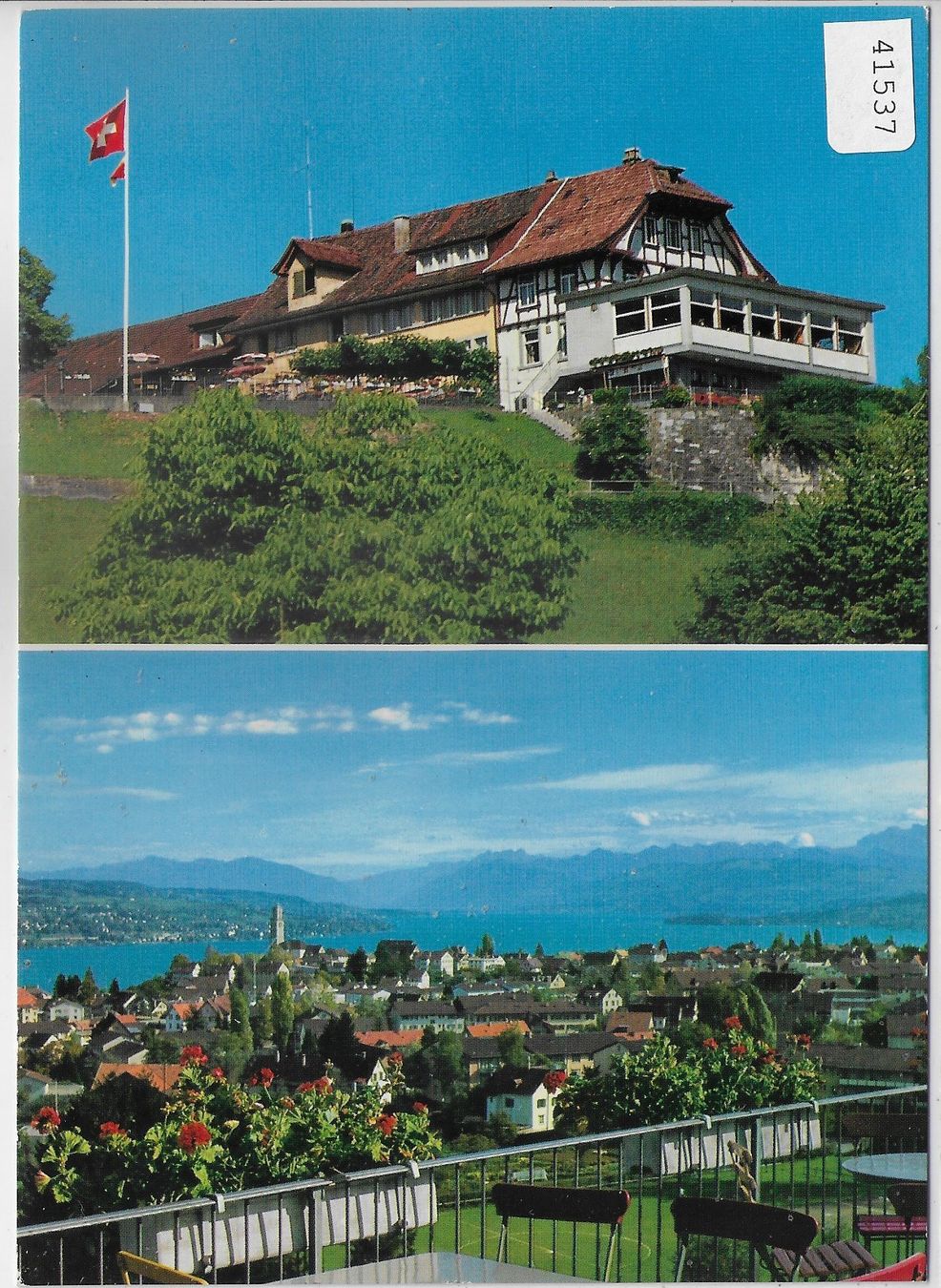 Ansichtskarten: Thalwil - Terrassenrestaurant Etzliberg – Gebraucht aus Ettingen von Kartenplanet
