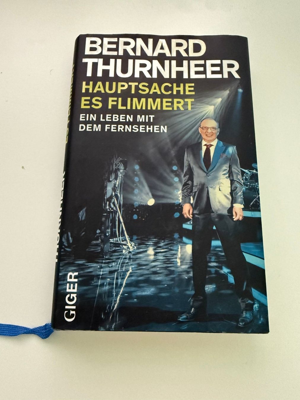 Libri: Buch - Beni Thurnheer - Hauptsache es flimmert – Usato da Rapperswil SG venduto da movingpictures