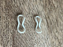 Lego Technik weisse Gummeli Gummi Gummiring 2x2cm 42140