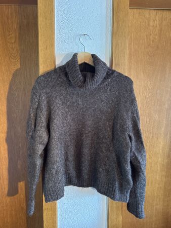 Rollkragen Wollpullover