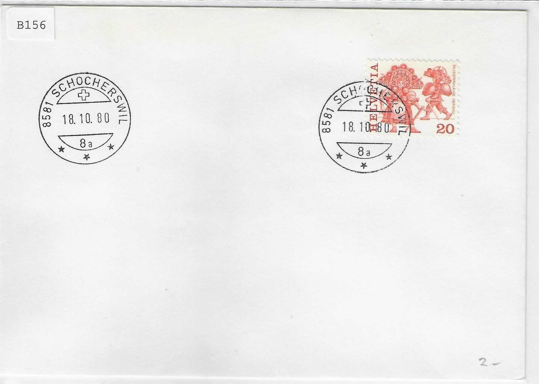 Tutti i francobolli: 8581 Schocherswil 18.10.1980 Ortsstempel – Nuovo e nell'imballaggio originale da Ettingen venduto da Kartenplanet