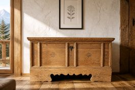 Truhe Holz Tanne und Arve aus Davos 1766