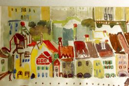 HANNI KREBS - NENCKI (Swiss, 1903–1986) Stadtansicht, Bern