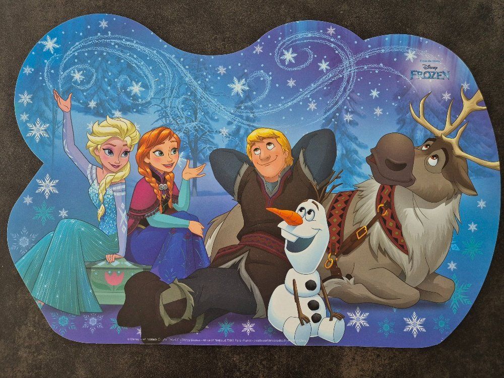 Untersetzer: 1 Platzset / Tischset " Frozen" – Neu (gemäss Beschreibung) aus Buttisholz von sico20