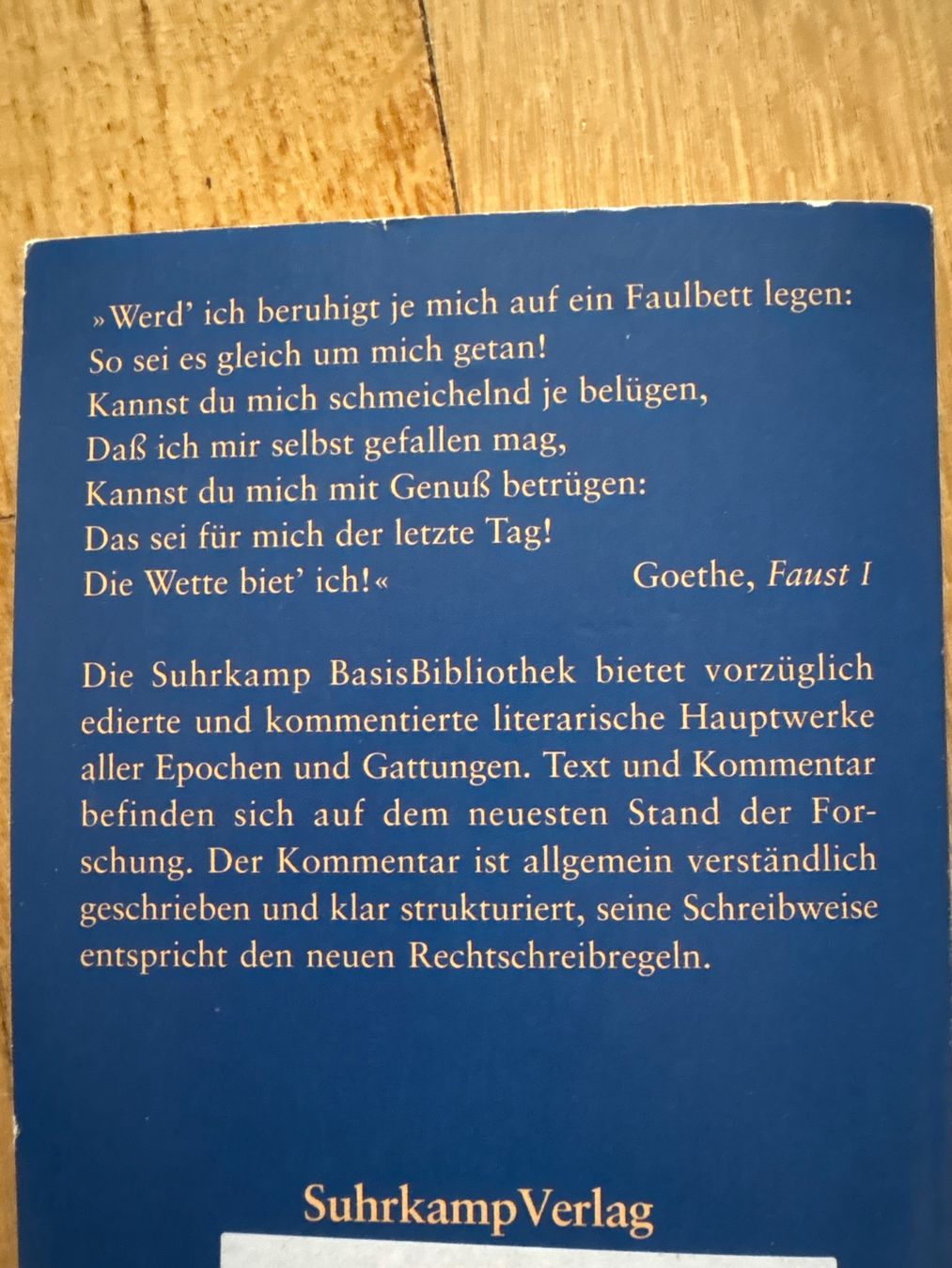 Bücher: goethe faust 1 – Gebraucht aus Bern von jan_nn8m 1
