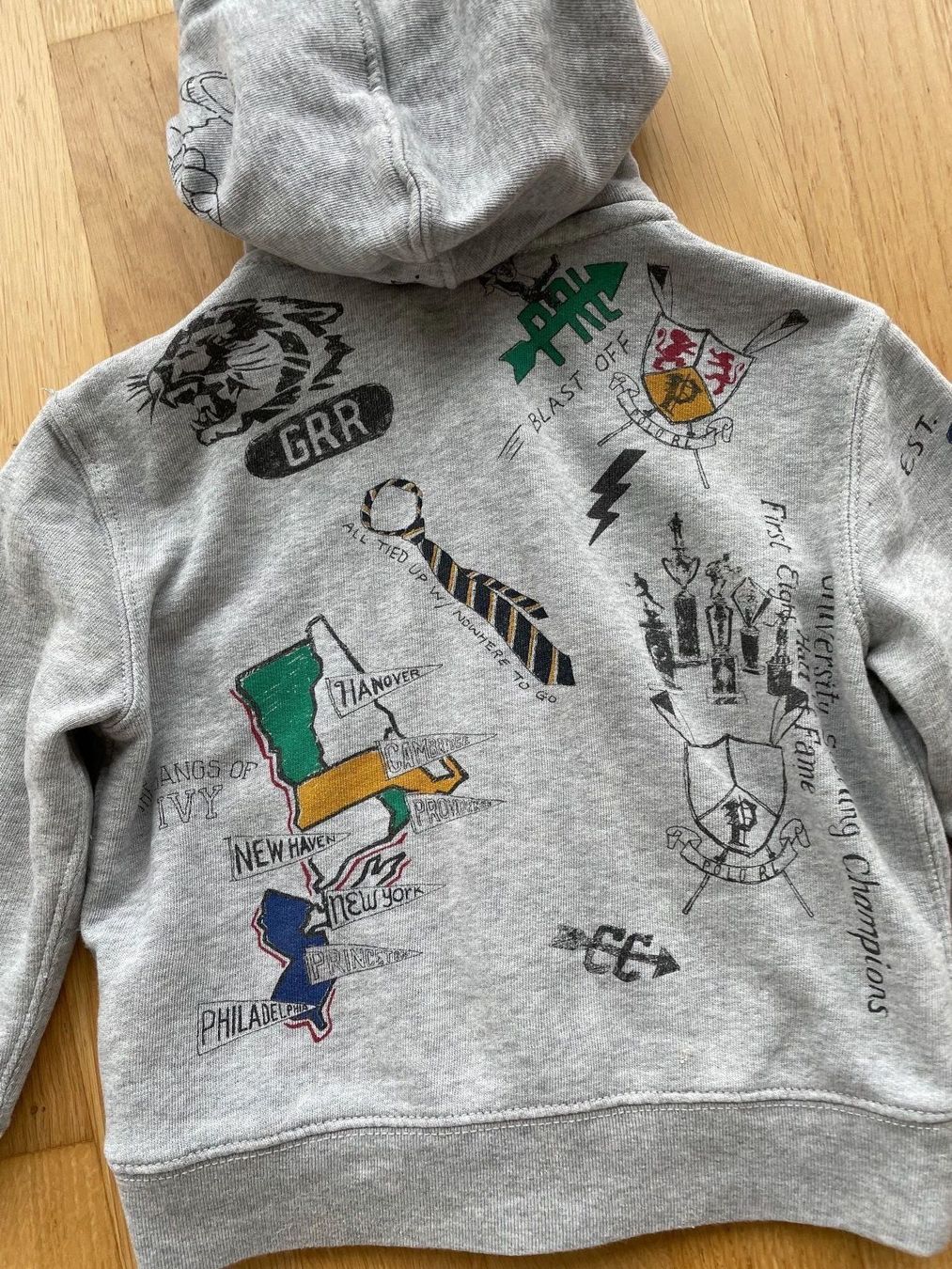 Jacken & Mäntel: Baby Ralph Lauren Sweatjacket 3T Grey – Gebraucht aus Montagnola von eva_gm6j 4