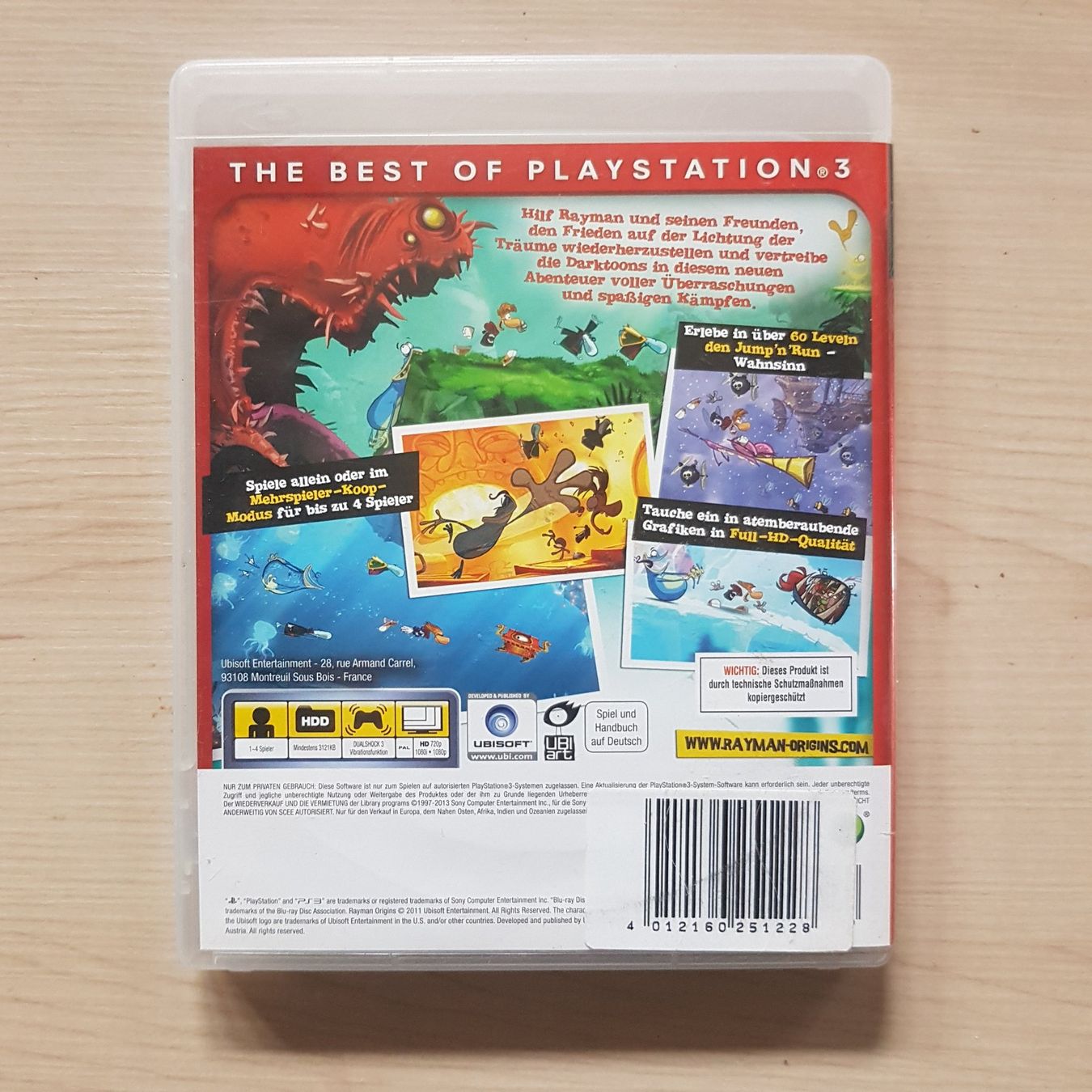 Giochi: Rayman Origins PS3 – Usato da Uetendorf venduto da oinkioink88 1