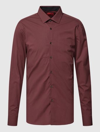 Hugo Boss Hemd in bordeaux 38/15