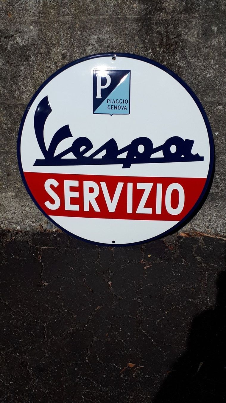 Ecriteaux: Emailschild Vespa – D'occasion à Zürich par timbuktu03