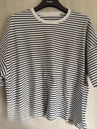 T-Shirt C&A gestreift weiss blau Grösse XXL neuwertig
