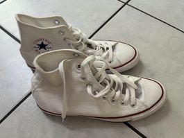 Weisse Chucks 40