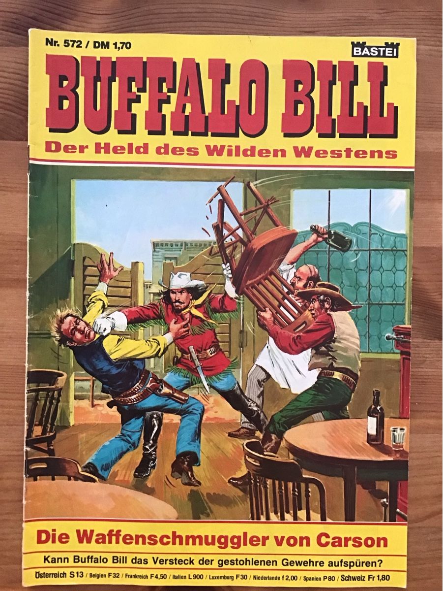 Fumetti: Buffalo Bill nr.572 – Usato da Bettwiesen venduto da Jumpingfox