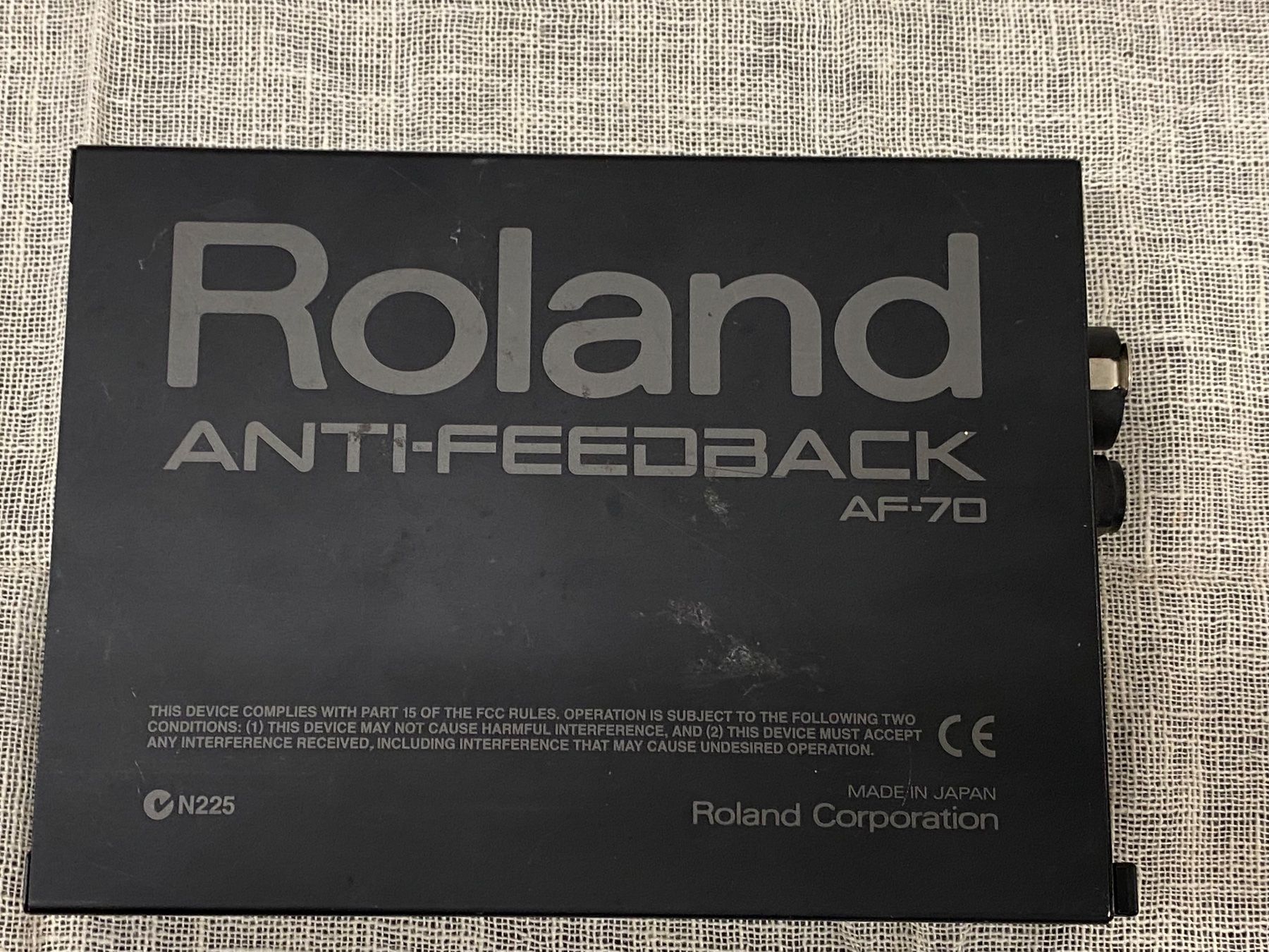 Roland Equalizzatori: Roland Anti-Feedback AF-70 – Usato da Wirzweli venduto da Kreonides 1