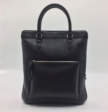 Noleti Switzerland Genève bag en cuir noir