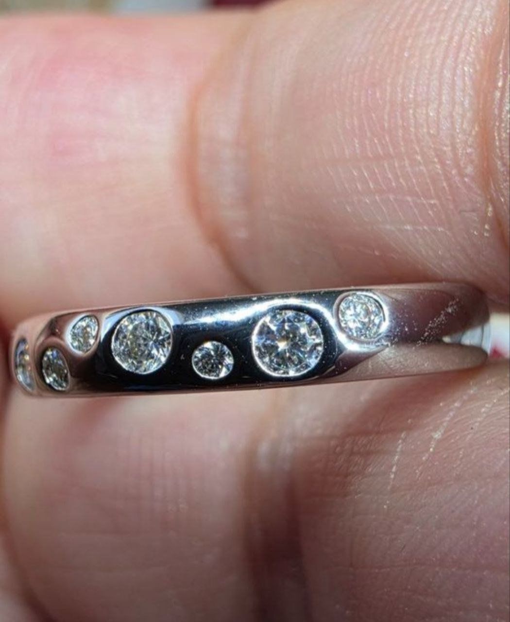 Ringe: Bague argent avec diamants de moissanite certifiés GRA – Neu und originalverpackt aus Reconvilier von Tsma67 6