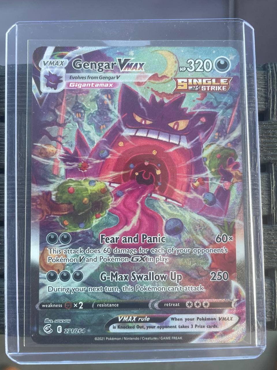 Pokémon Carte collezionabili: GENGAR VMAX 271/264 – Usato da Ponte capriasca venduto da TheCrash01 2