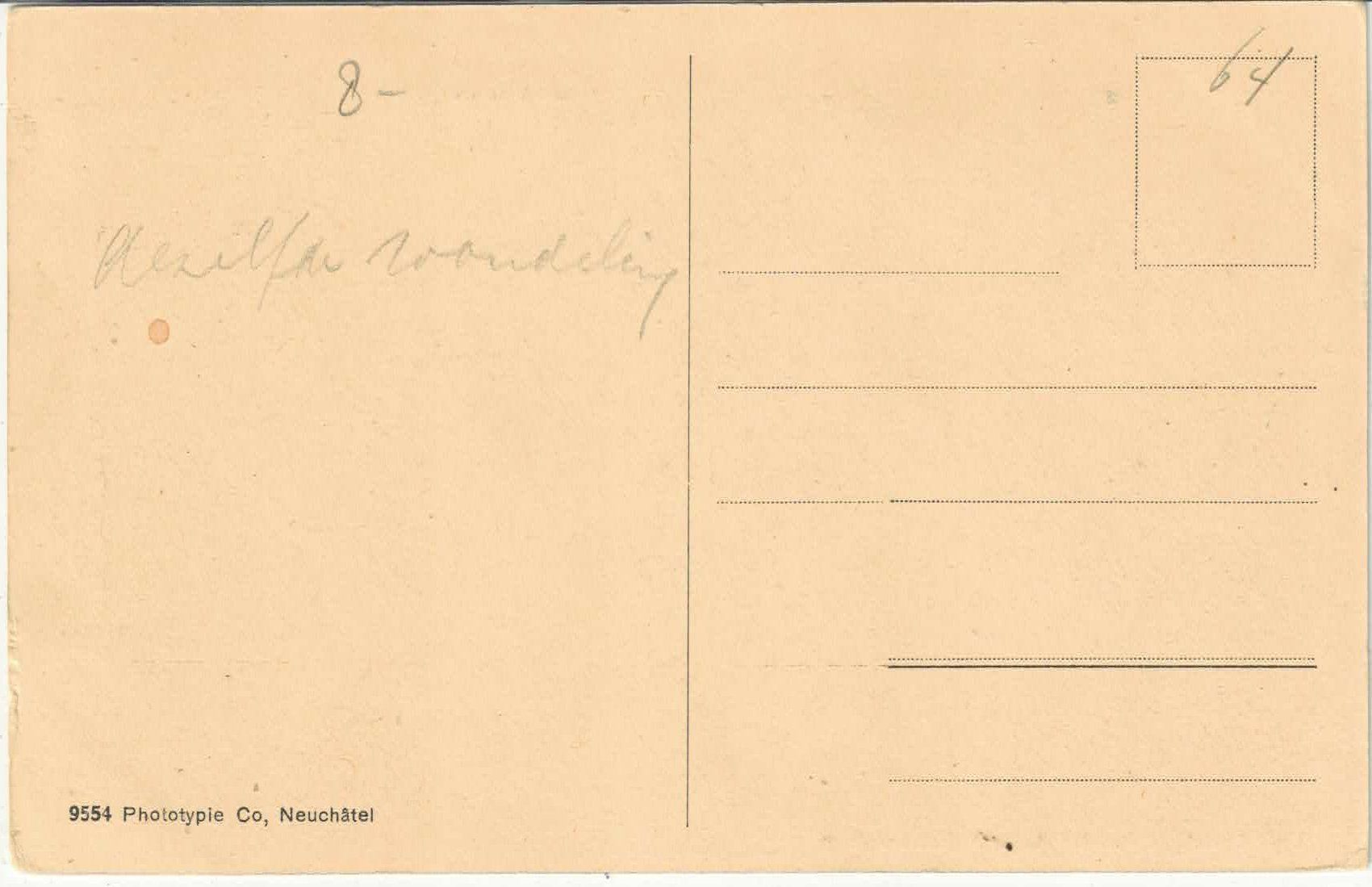 Cartoline postali: Chalets et Pavillon de la Crettaz s/Tretien – Usato da Ettingen venduto da Kartenplanet 1