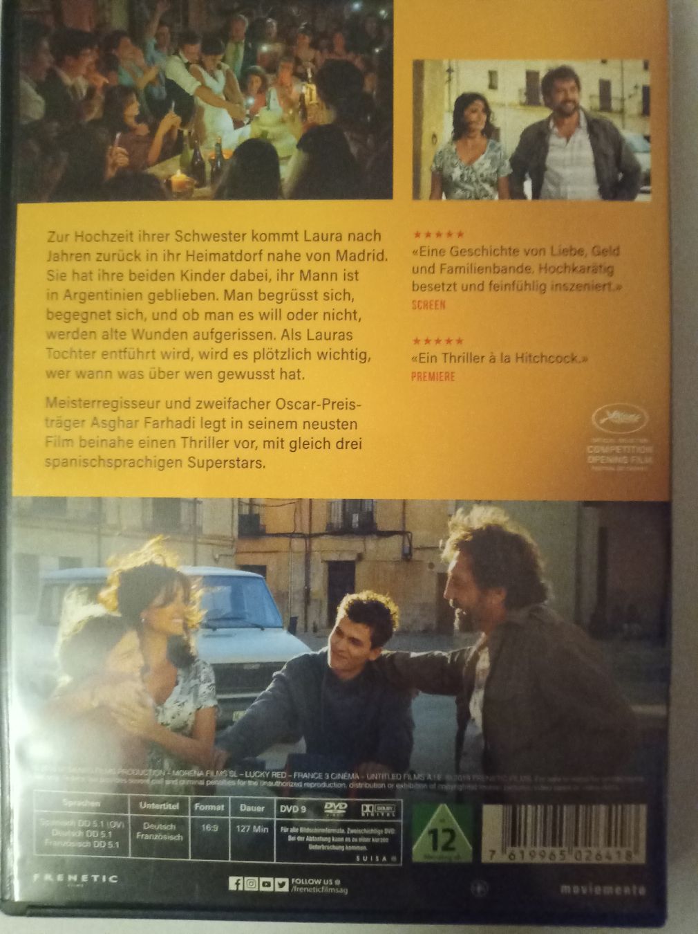 Alle DVDs: Everybody Knows - DVD – Gebraucht aus Tann von Veebee6 1