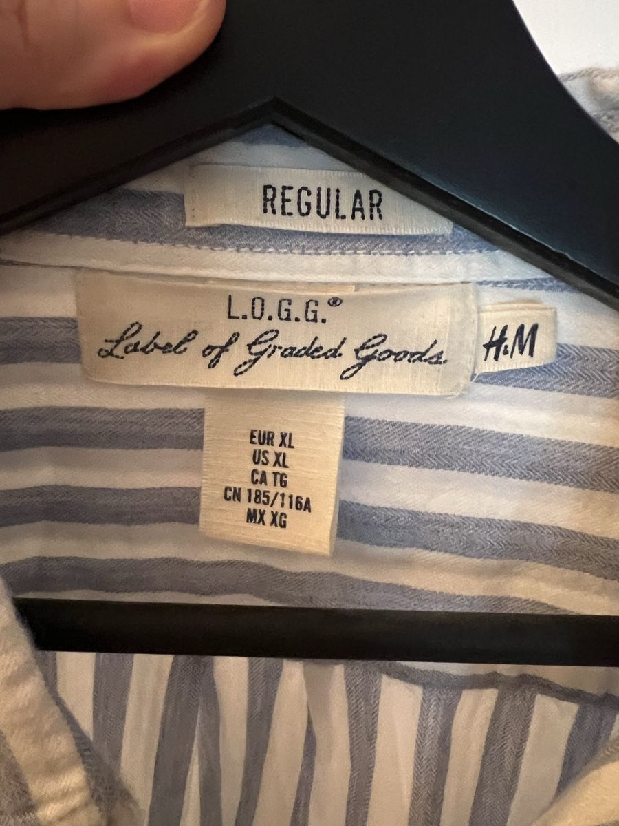 H&M Camicie: Gestreiftes H&M Hemd – Usato da Fürstenau venduto da schneza 2