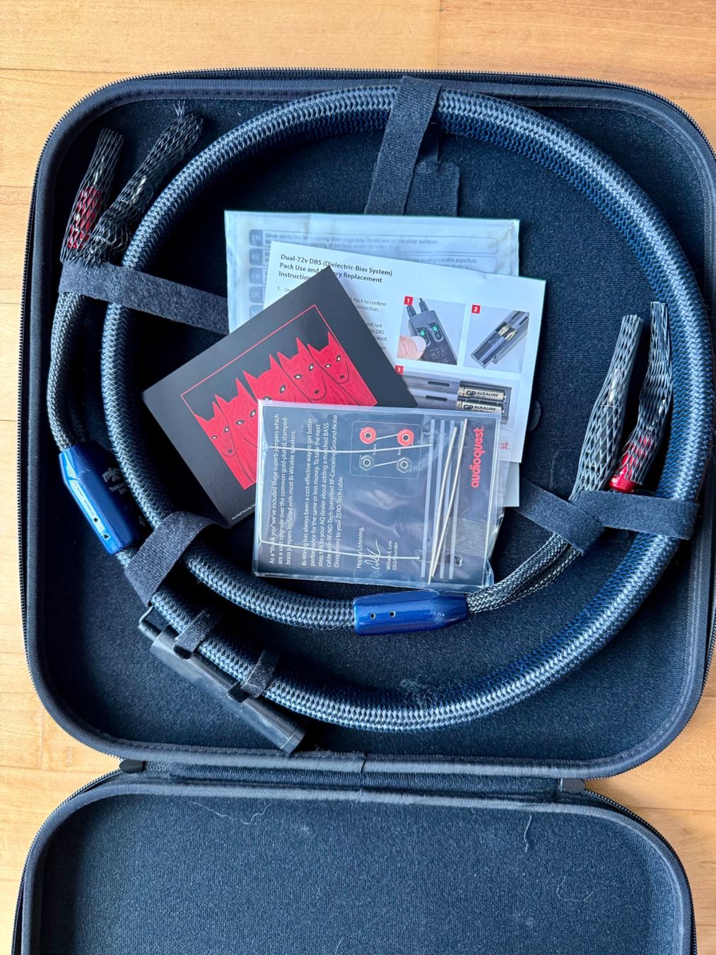 AudioQuest Kabel: AudioQuest Thunderbird ZERO + BASS Bi-Wi Lautsprecher Kabel – Neu (gemäss Beschreibung) aus Wilen b. Wollerau von Bene51 8