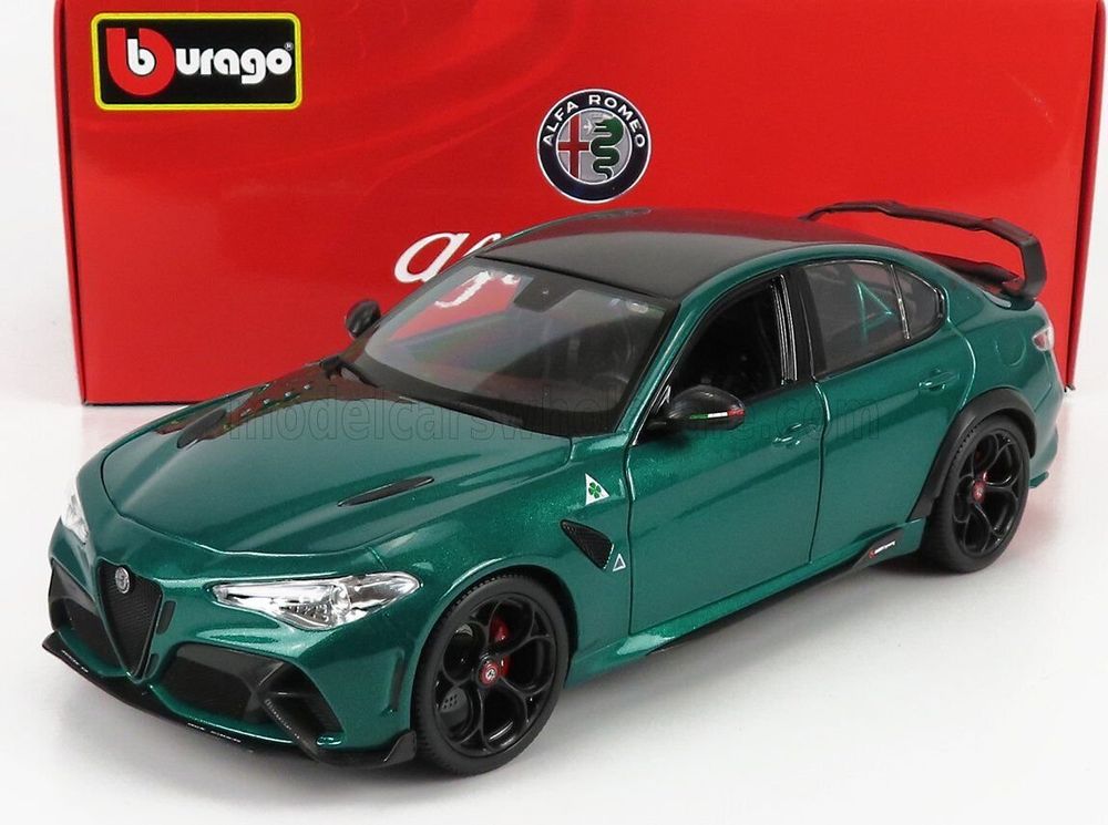 Modelo A Escala 1:18 Alfa Romeo Giulia GTA 2020 - Réplica Diecast Con Puertas Abatibles, Color Rojo
