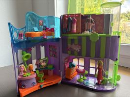 Polly Pocket Haus, Friseursalon, Cafe und Boutique