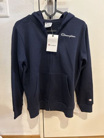 Champion Kapuzenjacke dunkelblau Grösse 150/155 neu