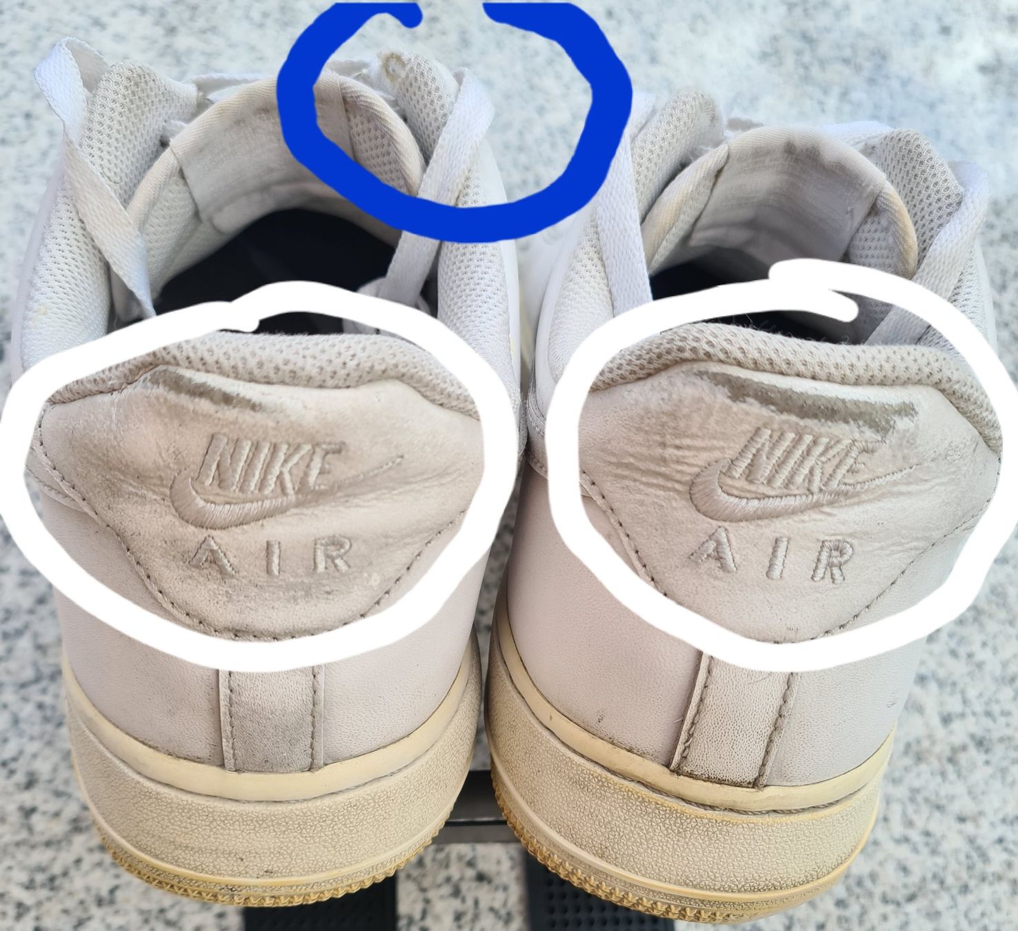 Nike Herrenschuhe: NIKE Air Force Schuhe Euro Grösse 45 – Gebraucht aus Münchenstein von vitalfit 2