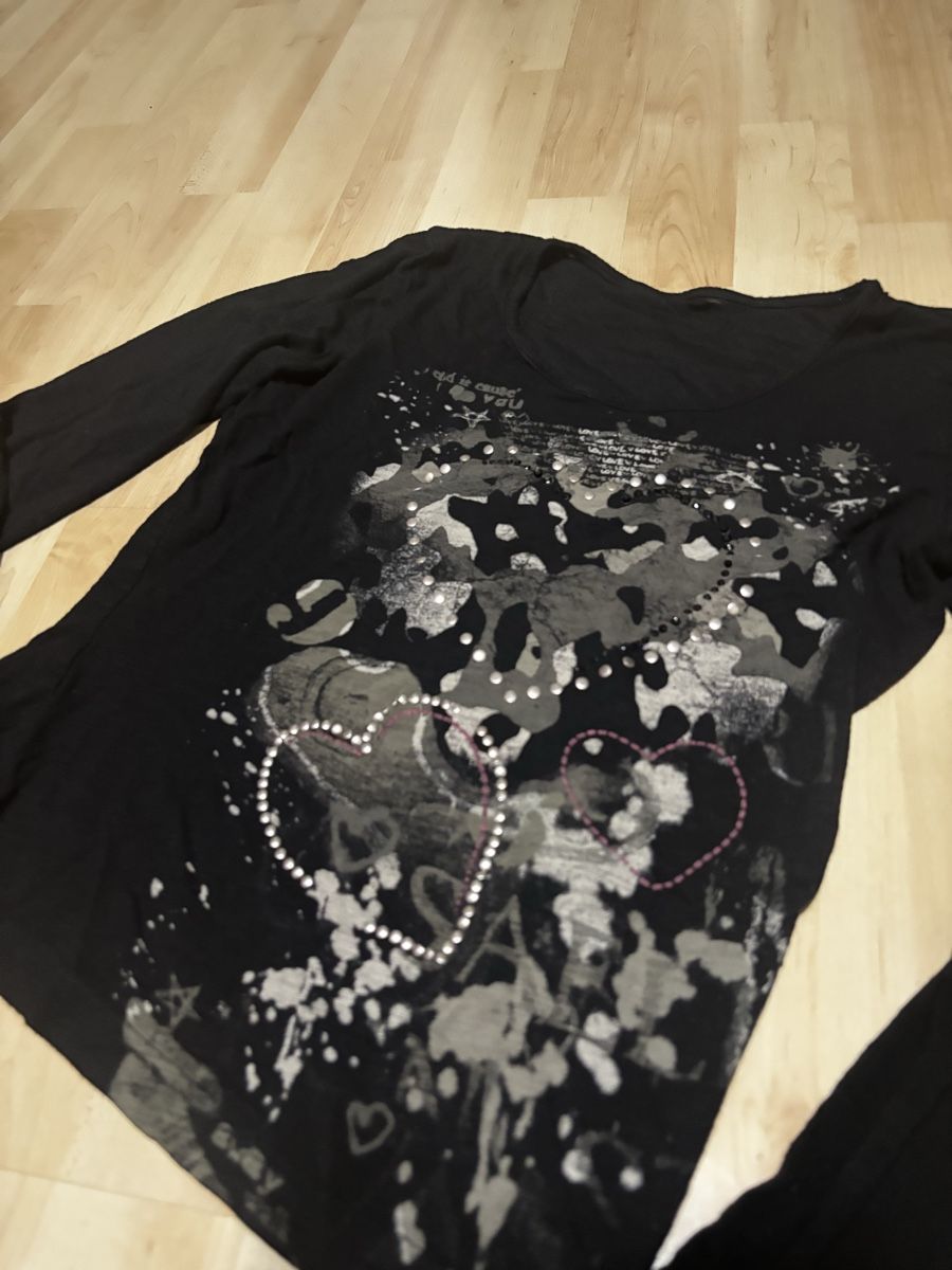 T-Shirts: Süsses Grunge Langarmshirt Gr. S – Gebraucht aus zürich von mapaXXefaboo 1