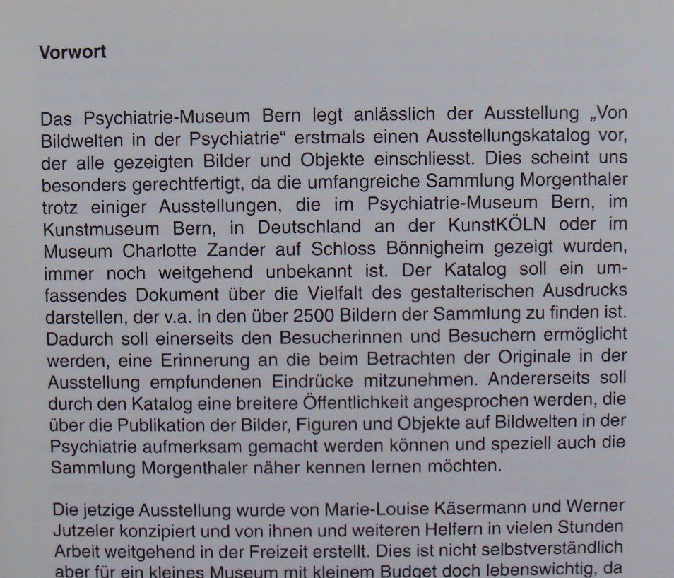 Libri: Kunst v. Berner Psychiatrie-Patienten: Sammlung Morgenthaler – Usato da Bern venduto da Mattthias 6