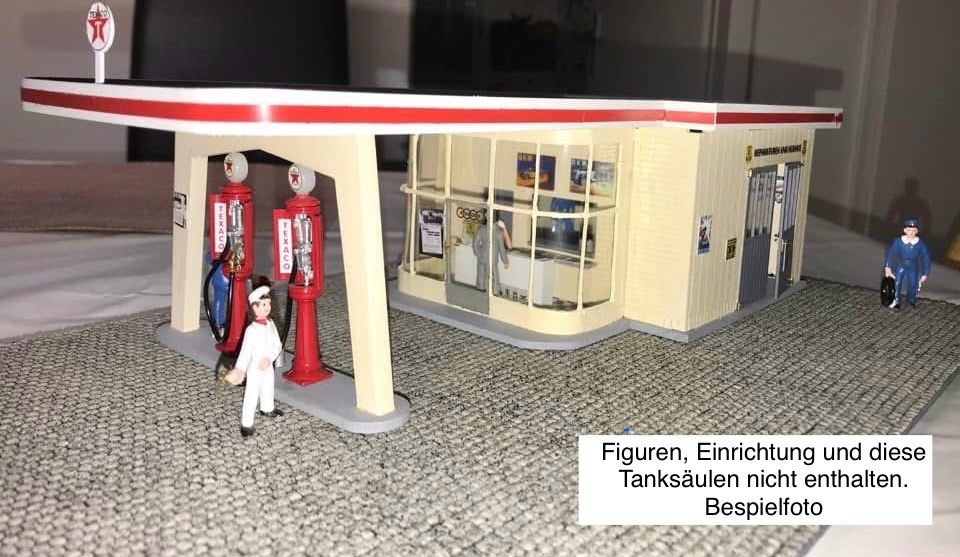 Modellautos: Tankstelle Modellbausatz Esso 1:43 – Neu (gemäss Beschreibung) aus Oberrieden von Schrauber4 7