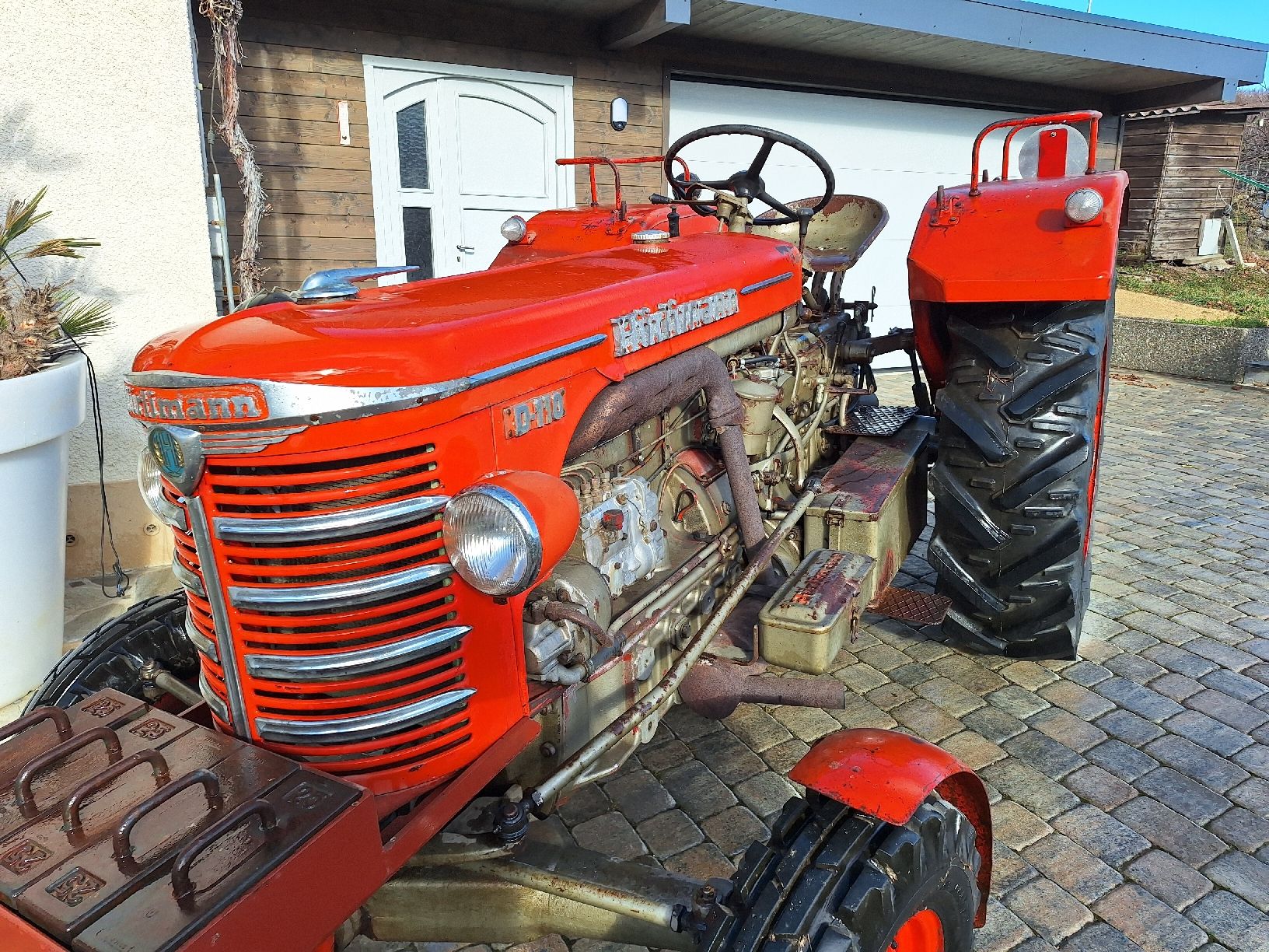 Tracteurs: Hürlimann D 110 Oldtimer Traktor – D'occasion à Eptingen par Bobbl1 6