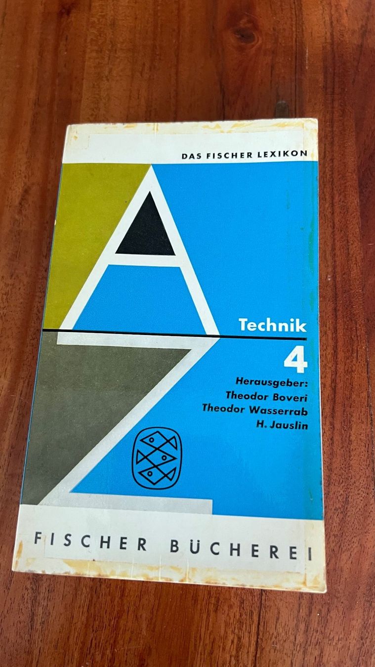 Libri: Fischer Lexikon Technik 4, 1963 – Usato da Schübelbach venduto da Dolly990_2