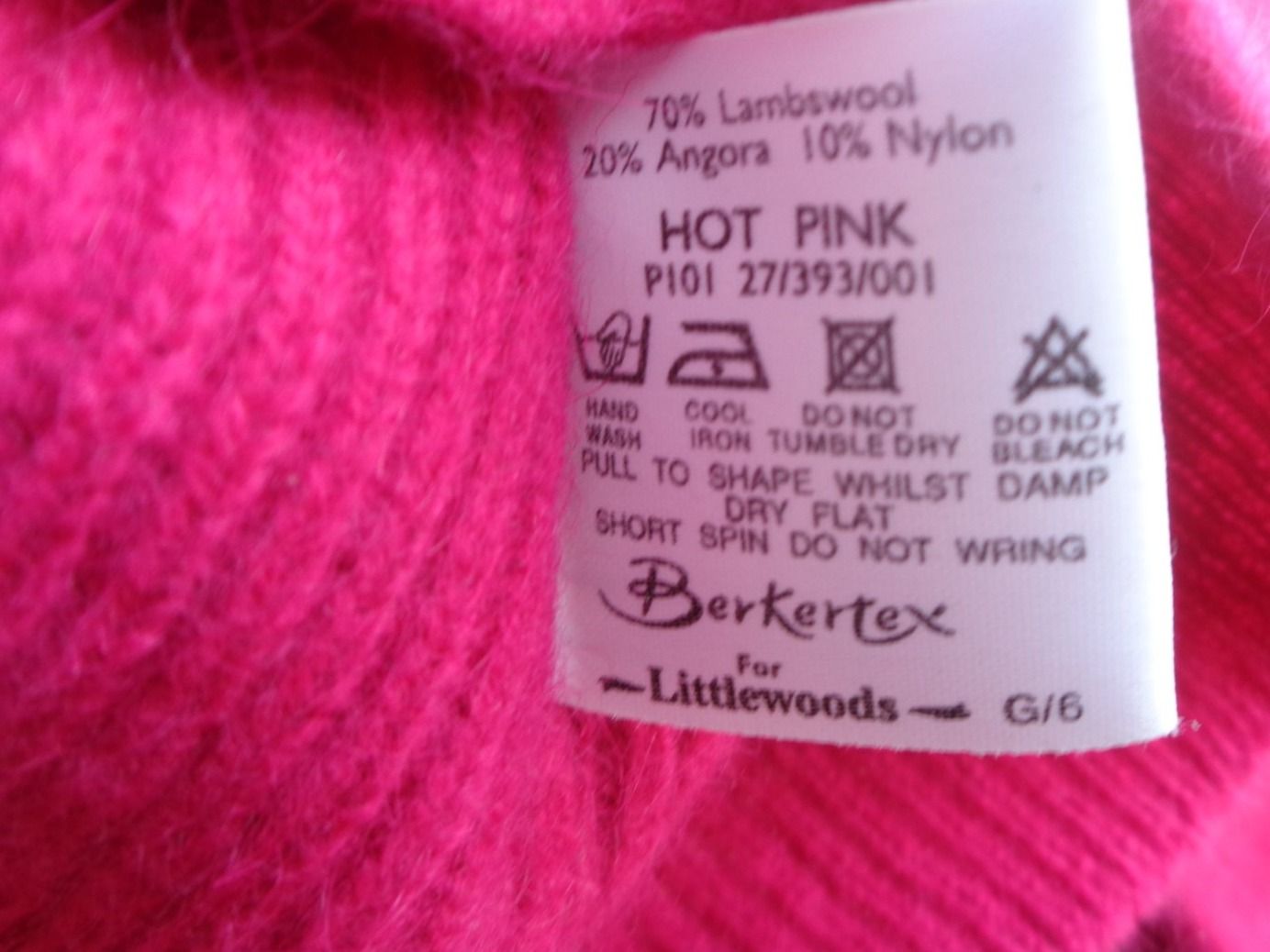 Pullover & Sweatshirts: Pullover Lammbswool/Angora, Gr.14-16, Hot Pink – Neu (gemäss Beschreibung) aus Tafers von kor_jf9w 5