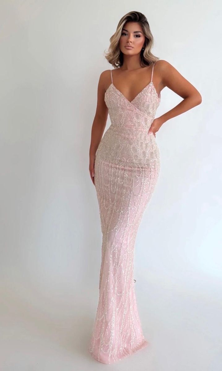 Robes: Aiola Pink Sequin Mermaid Abendkleid – D'occasion à Biel/Bienne par Jrsy_pha 1