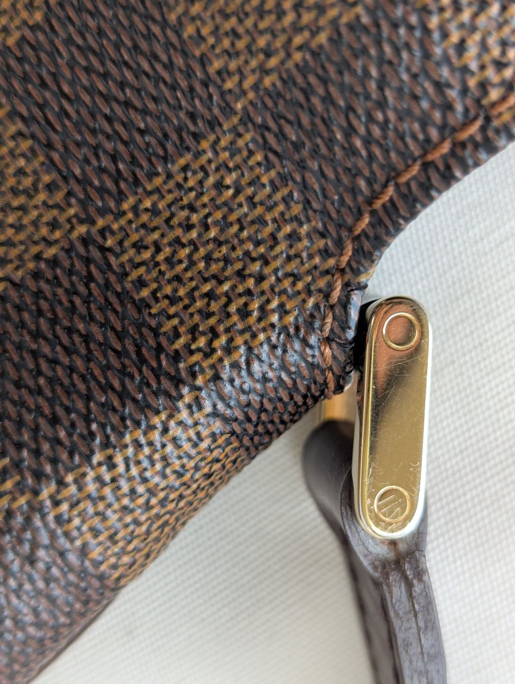 Louis Vuitton Borse da donna: Louis Vuitton Damier Ebene Musette Salsa Umhängetasche – Usato da Seengen venduto da sam_x5tk 5