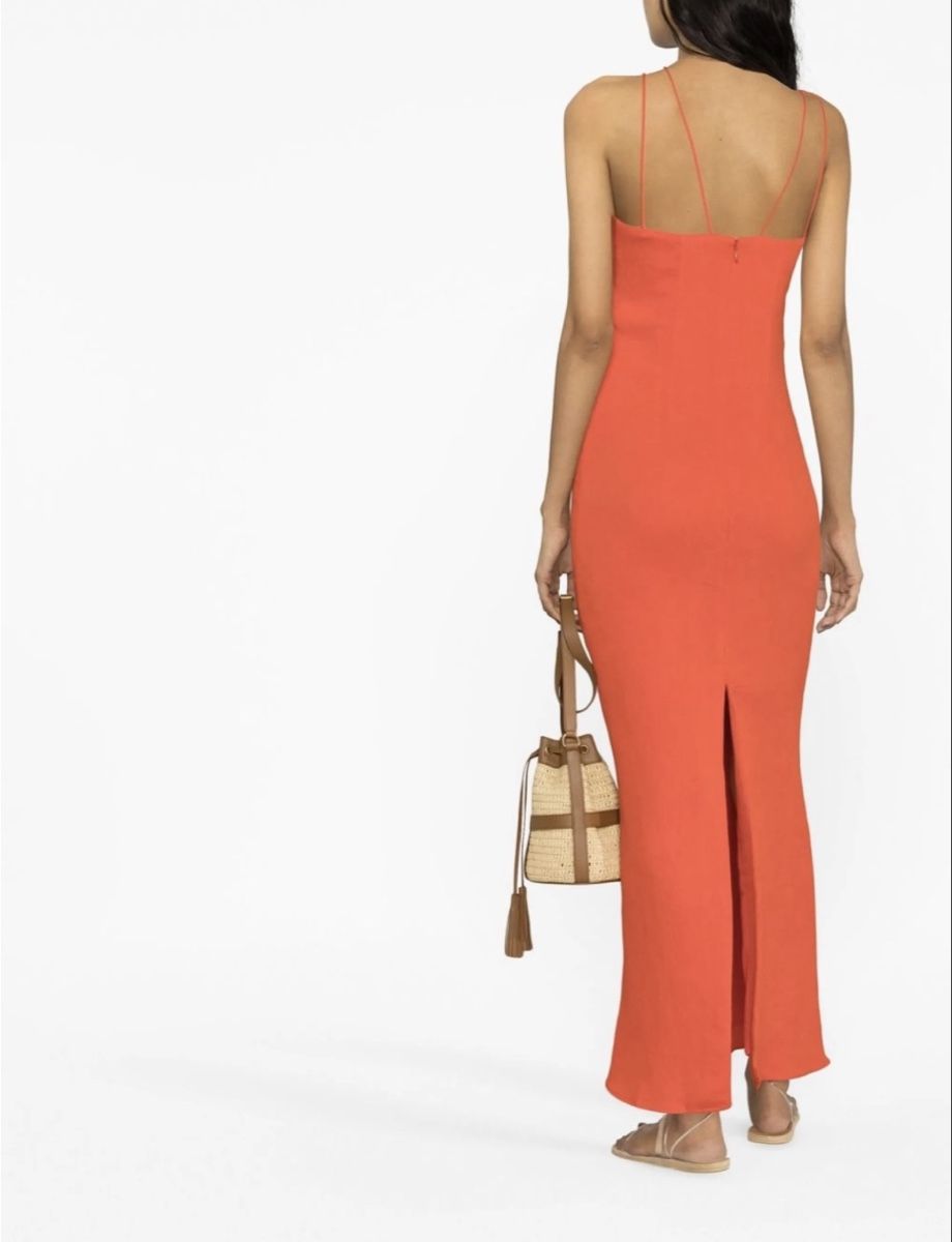 Vestiti: STAUD orange maxi dress – Nuovo (secondo la descrizione) da Zürich venduto da mlm_h9qj 2