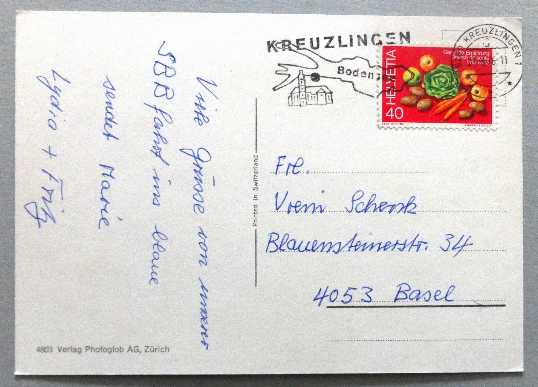 Ansichtskarten: Stein am Rhein – Gebraucht aus Fétigny von Billy2miny 1