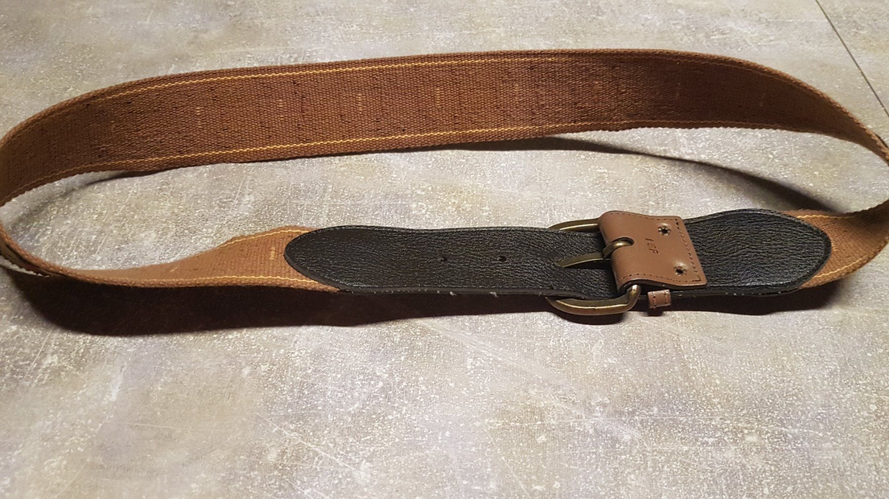 Gürtel: Ceinture tissu 95 cm – Gebraucht aus Villiers von san_jn5w 5