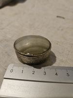 Edles Pillendöschen mit geschliffenem schönem Stein