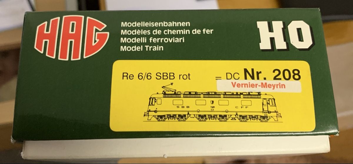 Modellini di ferrovie: el. Lok H0 GL analog – Nuovo (secondo la descrizione) da Winterthur venduto da Porzellan 3